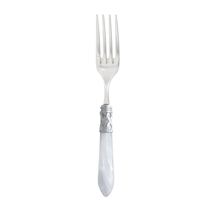 Vietri Aladdin Brilliant Serving Fork Dinnerware Vietri White 