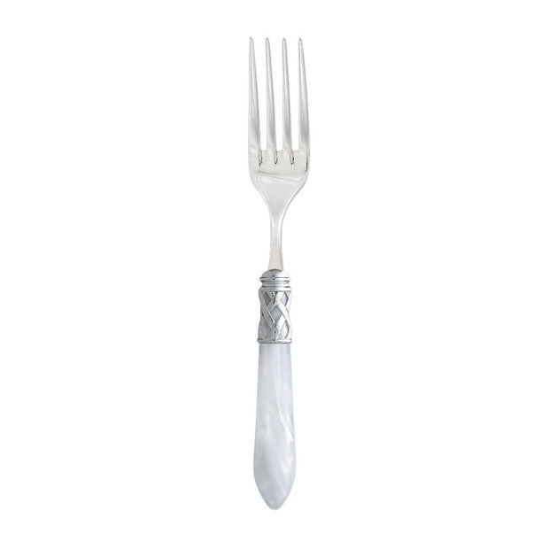 Vietri Aladdin Brilliant Serving Fork Dinnerware Vietri White 
