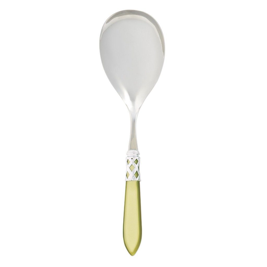 Vietri Aladdin Brilliant Serving Spoon Dinnerware Vietri Chartreuse 