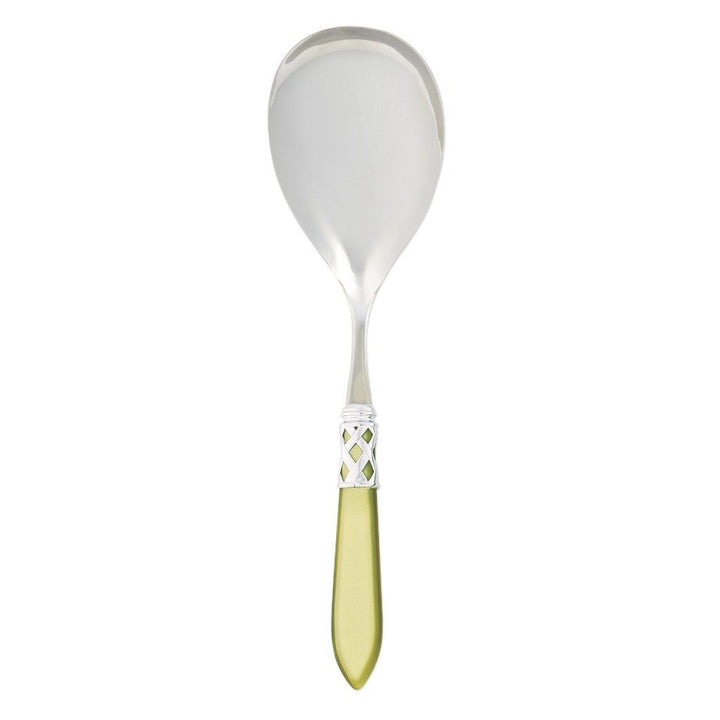 Vietri Aladdin Brilliant Serving Spoon Dinnerware Vietri Chartreuse 