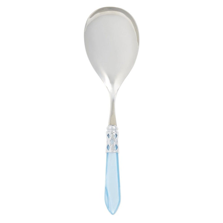 Vietri Aladdin Brilliant Serving Spoon Dinnerware Vietri Light Blue 