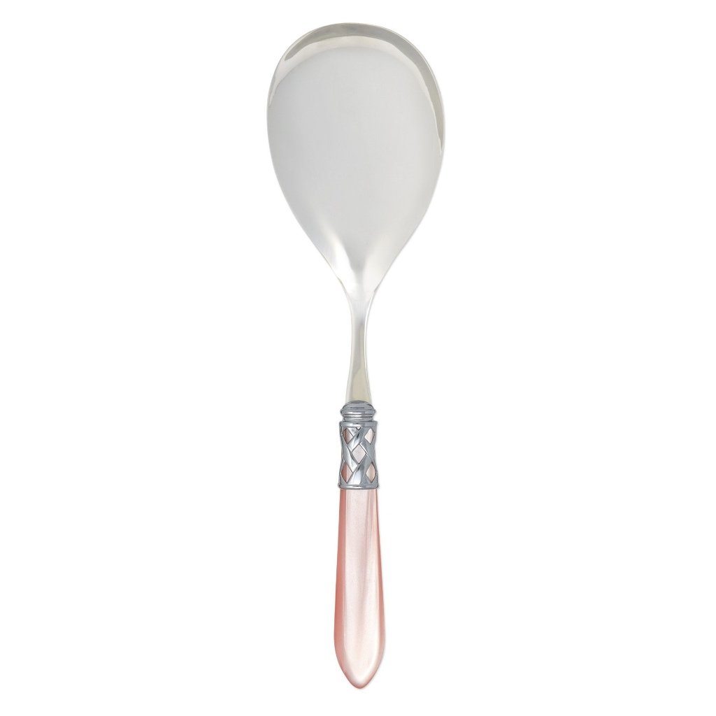 Vietri Aladdin Brilliant Serving Spoon Dinnerware Vietri Light Pink 