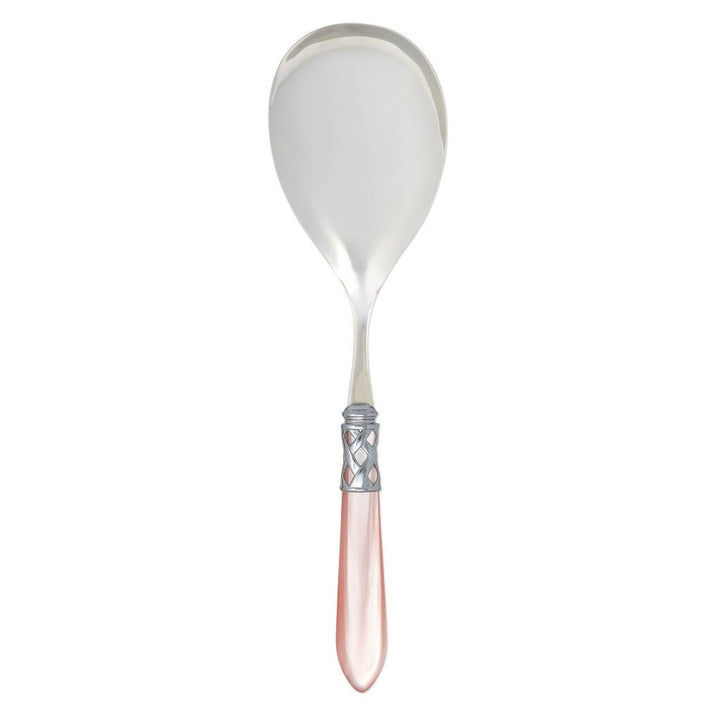 Vietri Aladdin Brilliant Serving Spoon Dinnerware Vietri Light Pink 