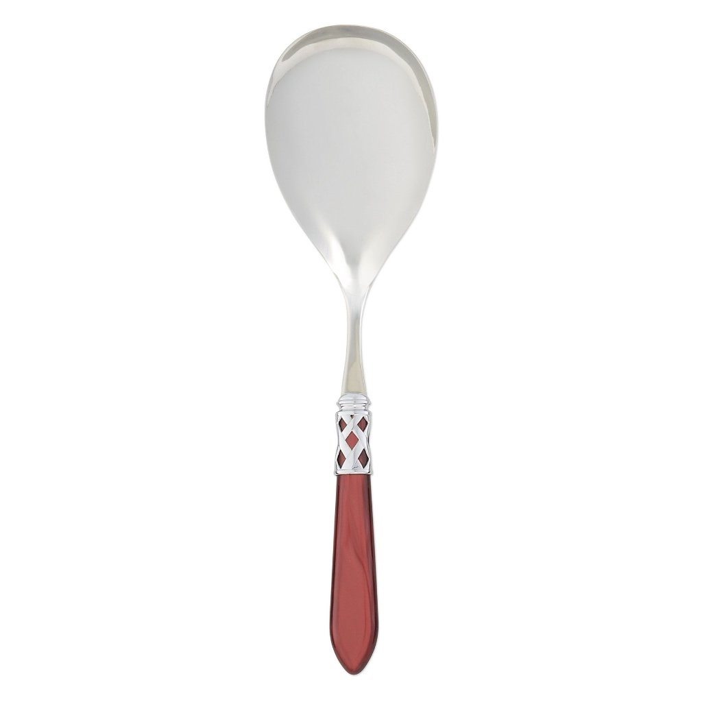 Vietri Aladdin Brilliant Serving Spoon Dinnerware Vietri Red 