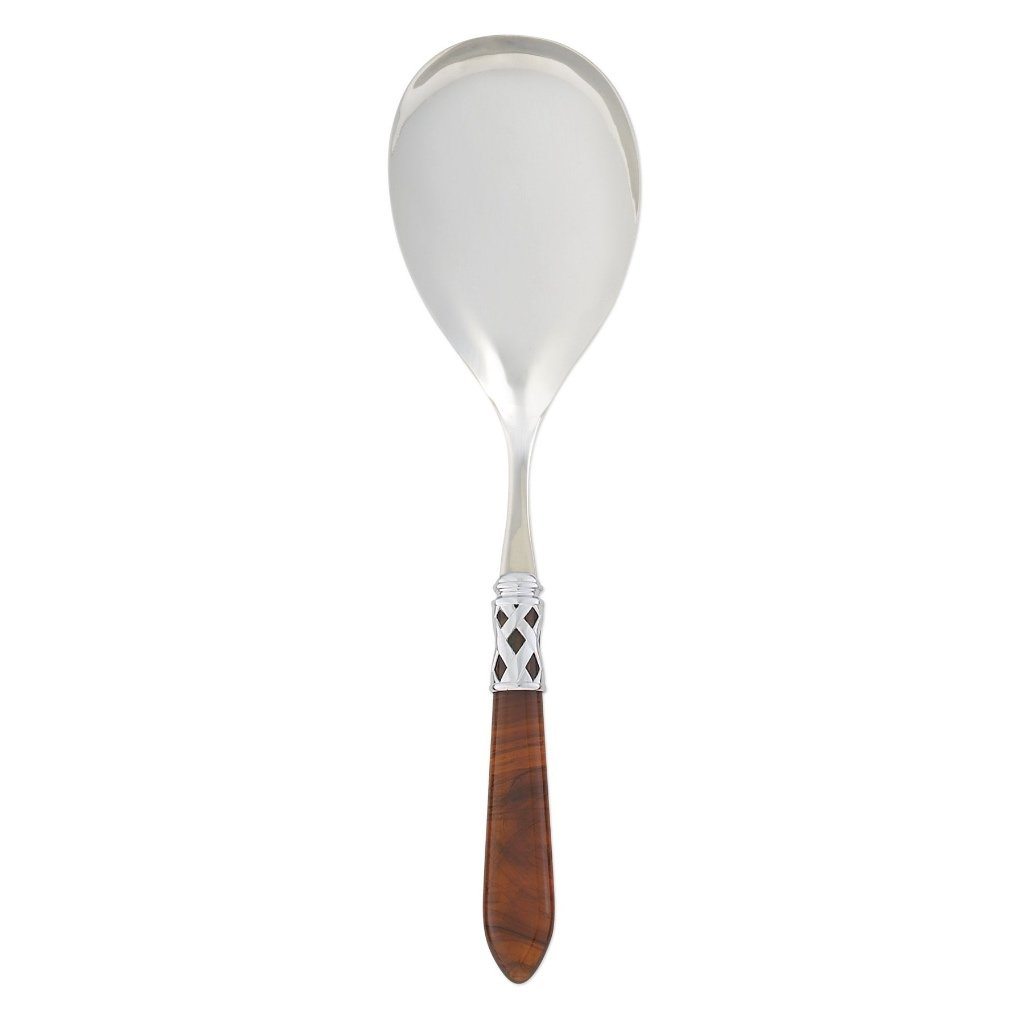 Vietri Aladdin Brilliant Serving Spoon Dinnerware Vietri Tortoiseshell 
