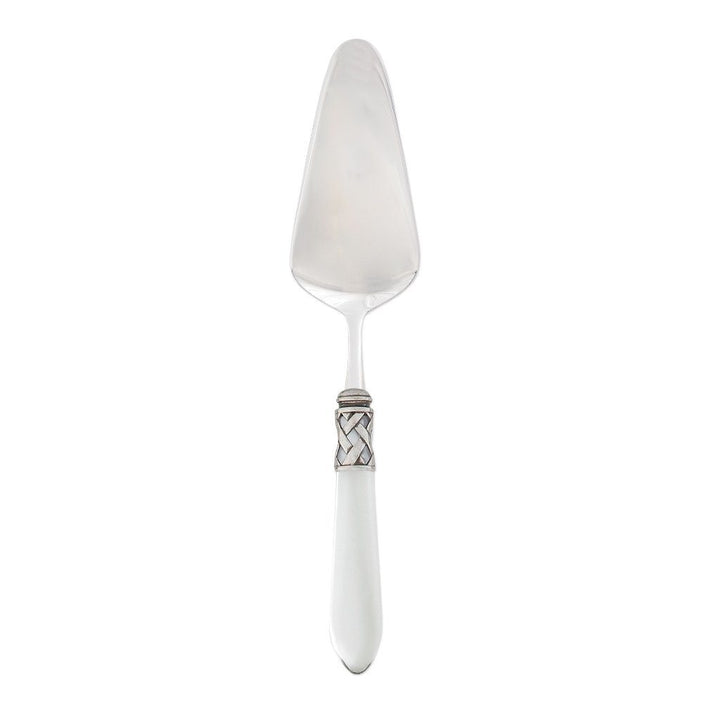 Vietri Aladdin Antique Pastry Server Dinnerware Vietri Clear 