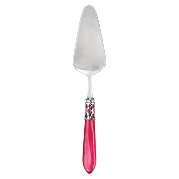 Vietri Aladdin Brilliant Pastry Server Flatware Vietri Raspberry 