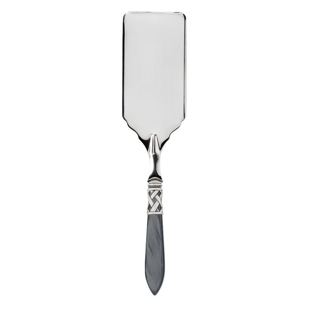 Vietri Aladdin Antique Lasagna Server Dinnerware Vietri Charcoal 