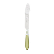 Vietri Aladdin Brilliant Cake Knife Dinnerware Vietri Chartreuse 