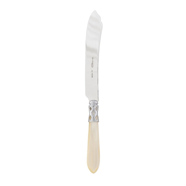 Vietri Aladdin Brilliant Cake Knife Dinnerware Vietri Ivory 