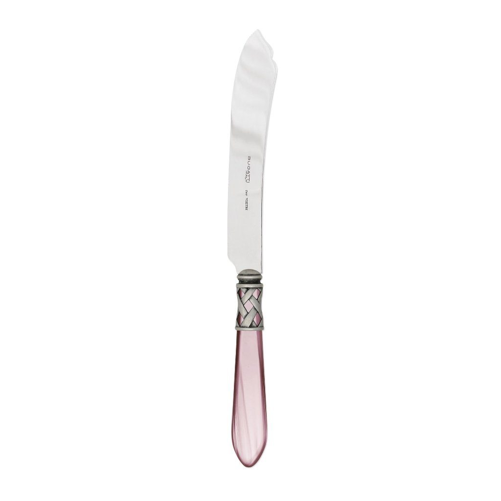 Vietri Aladdin Antique Cake Knife Dinnerware Vietri Lilac 