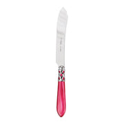 Vietri Aladdin Brilliant Cake Knife Flatware Vietri Raspberry 