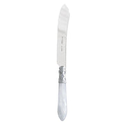 Vietri Aladdin Brilliant Cake Knife Dinnerware Vietri White 