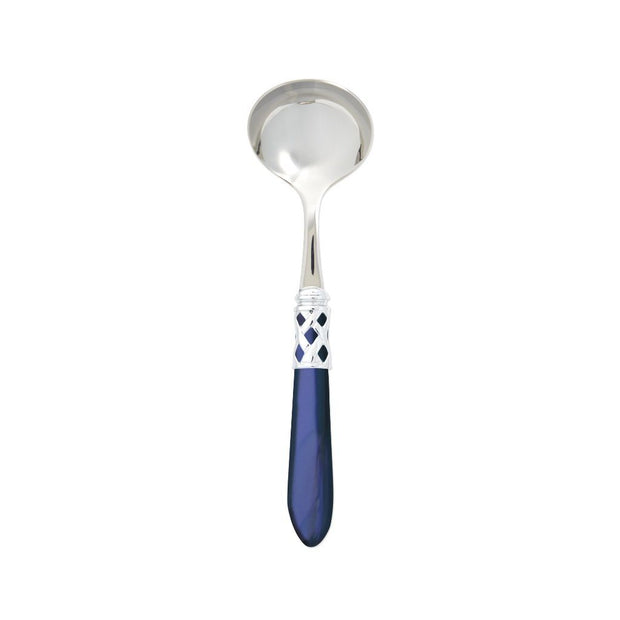 Vietri Aladdin Brilliant Sauce Ladle Dinnerware Vietri Blue 