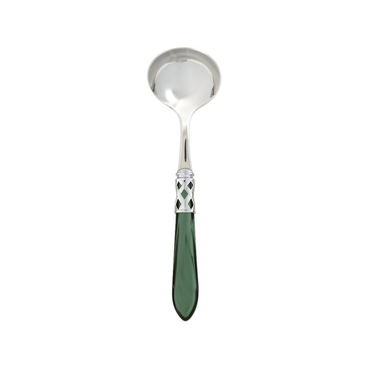 Vietri Aladdin Brilliant Sauce Ladle Dinnerware Vietri Green 