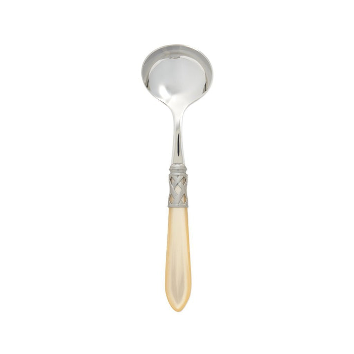 Vietri Aladdin Antique Sauce Ladle Dinnerware Vietri Ivory 