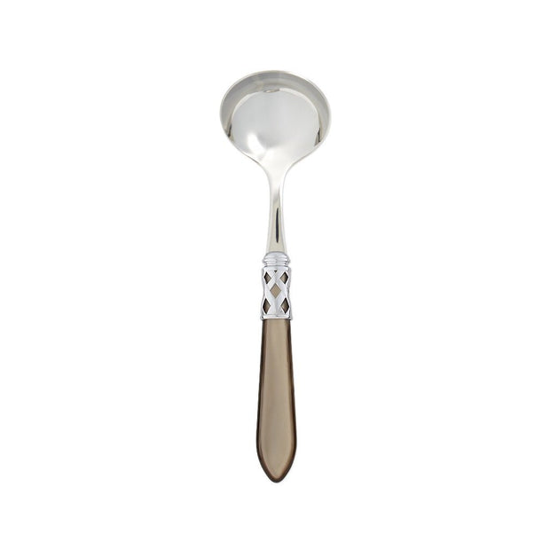 Vietri Aladdin Brilliant Sauce Ladle Dinnerware Vietri Taupe 