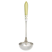 Vietri Aladdin Brilliant Soup Ladle Dinnerware Vietri Chartreuse 