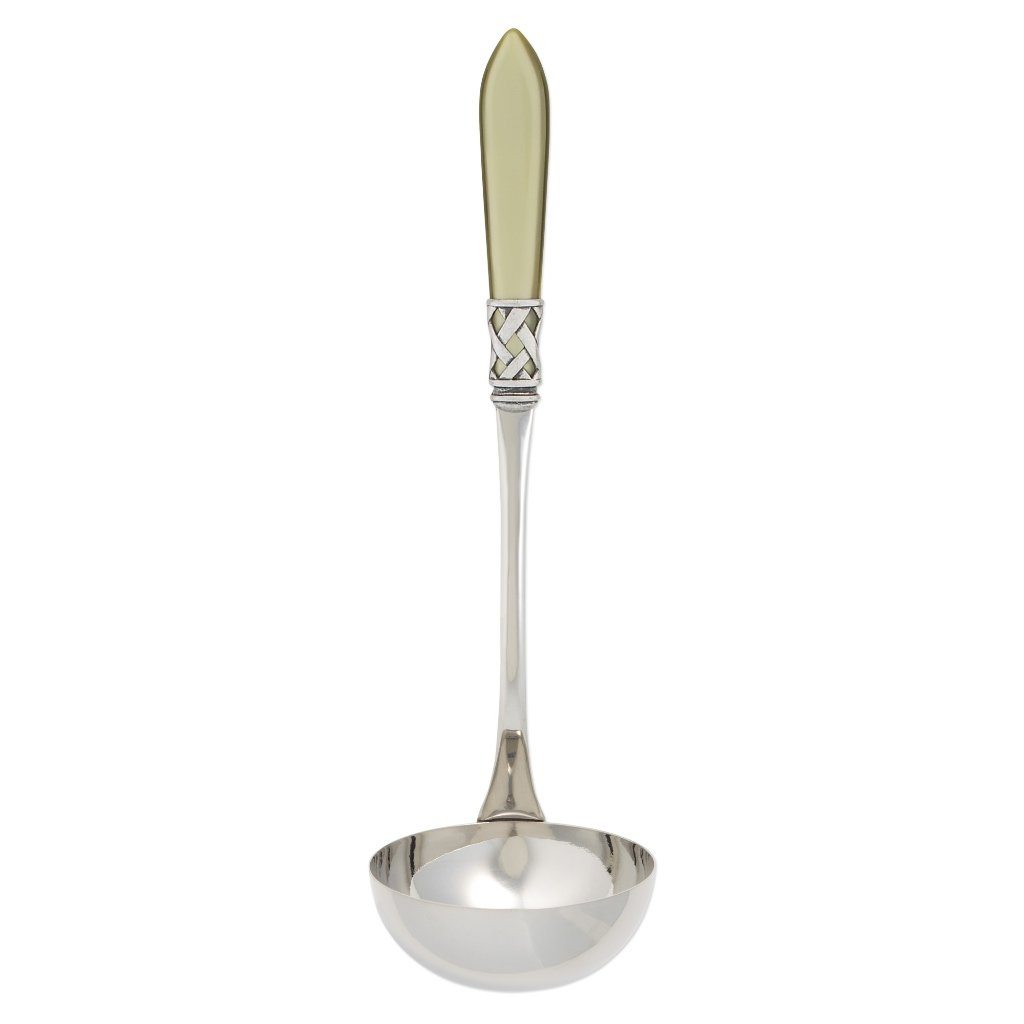 Vietri Aladdin Antique Soup Ladle Dinnerware Vietri Chartreuse 