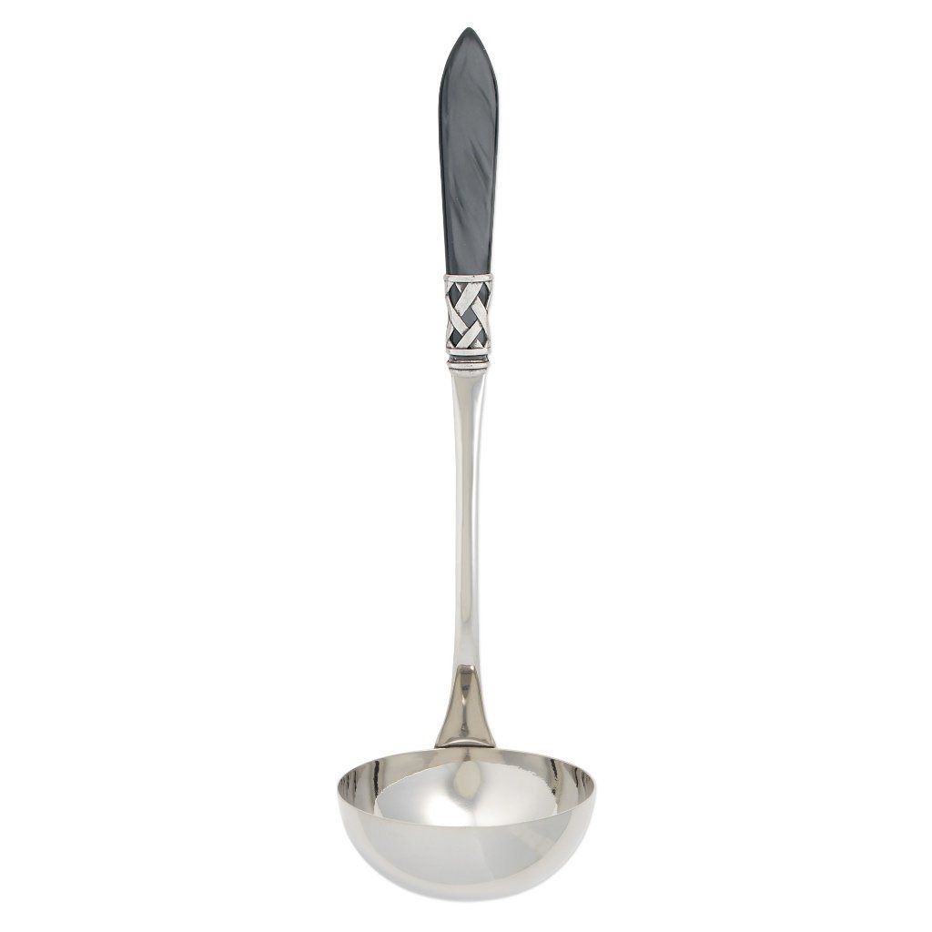 Vietri Aladdin Antique Soup Ladle Dinnerware Vietri Charcoal 