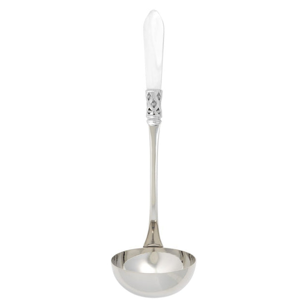 Vietri Aladdin Brilliant Soup Ladle Dinnerware Vietri Clear 