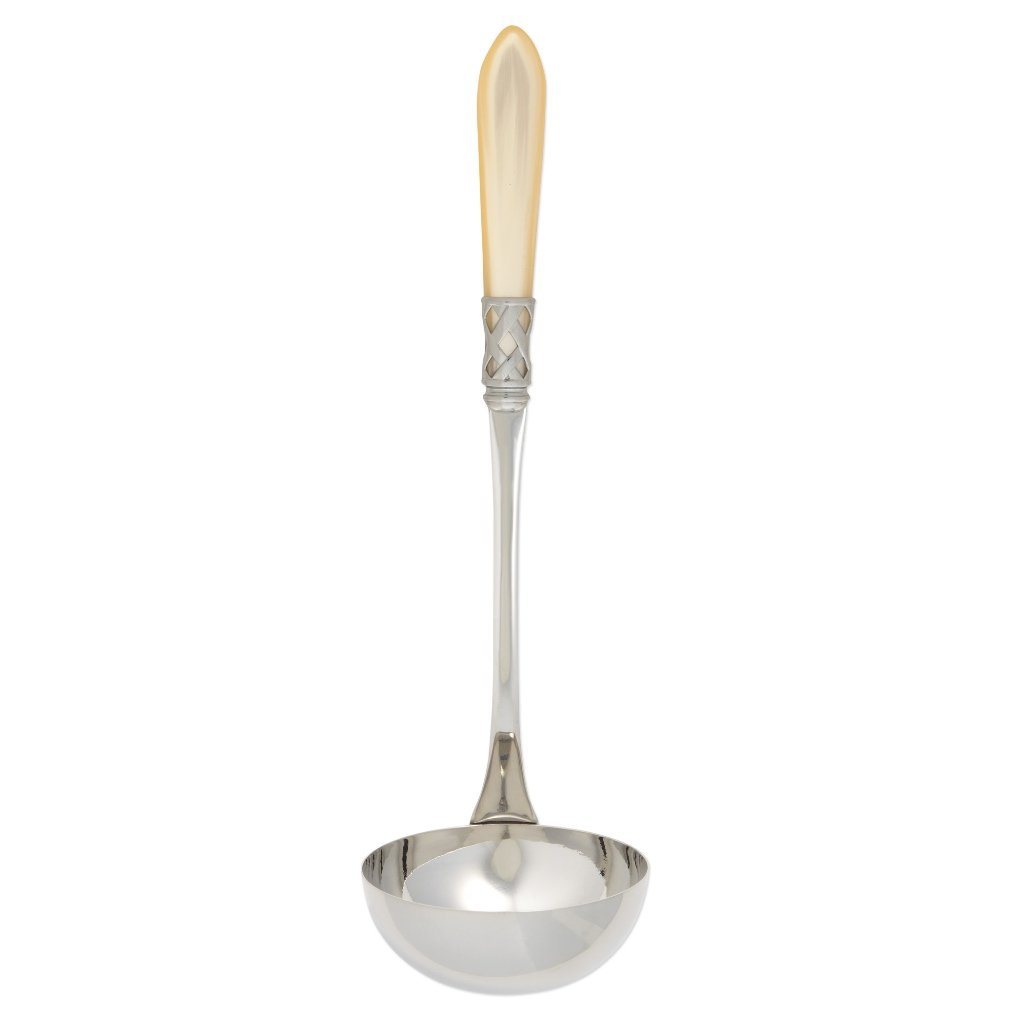 Vietri Aladdin Antique Soup Ladle Dinnerware Vietri Ivory 