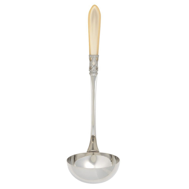 Vietri Aladdin Antique Soup Ladle Dinnerware Vietri Ivory 