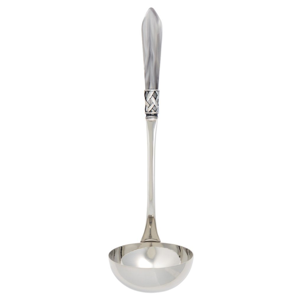 Vietri Aladdin Antique Soup Ladle Dinnerware Vietri Light Gray 