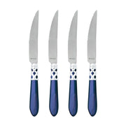 Vietri Aladdin Brilliant Steak Knives - Set of 4 Dinnerware Vietri Blue