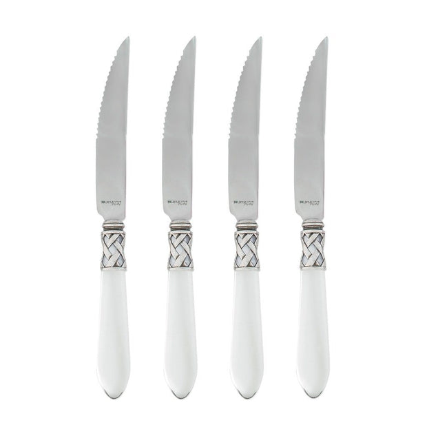 Vietri Aladdin Antique Steak Knives - Set of 4 Dinnerware Vietri