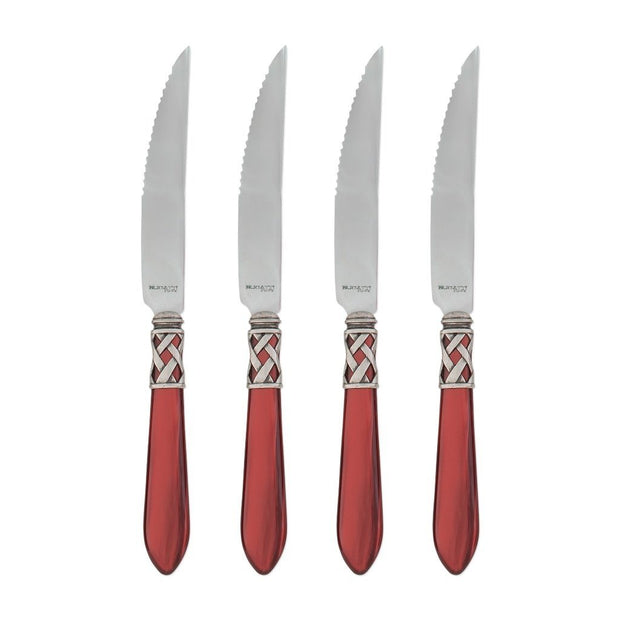 Vietri Aladdin Antique Steak Knives - Set of 4 Dinnerware Vietri