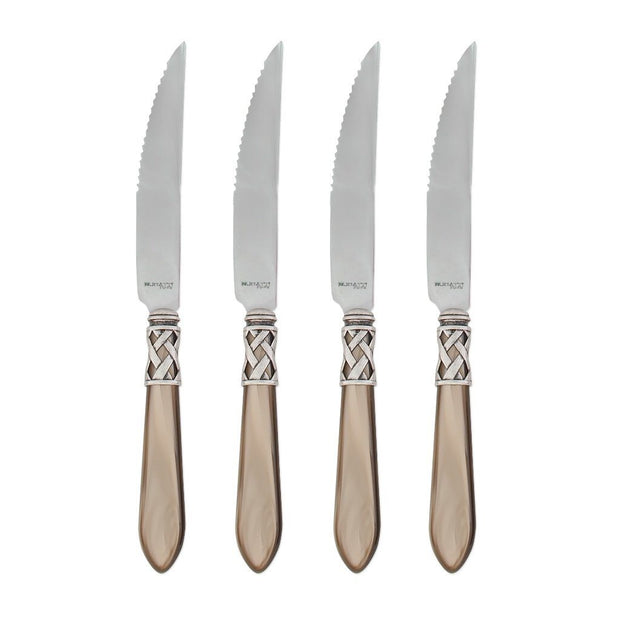 Vietri Aladdin Antique Steak Knives - Set of 4 Dinnerware Vietri