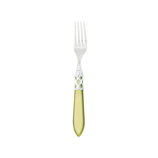 Vietri Aladdin Brilliant Salad Fork Dinnerware Vietri Chartreuse 