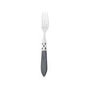 Vietri Aladdin Brilliant Salad Fork Dinnerware Vietri Charcoal 