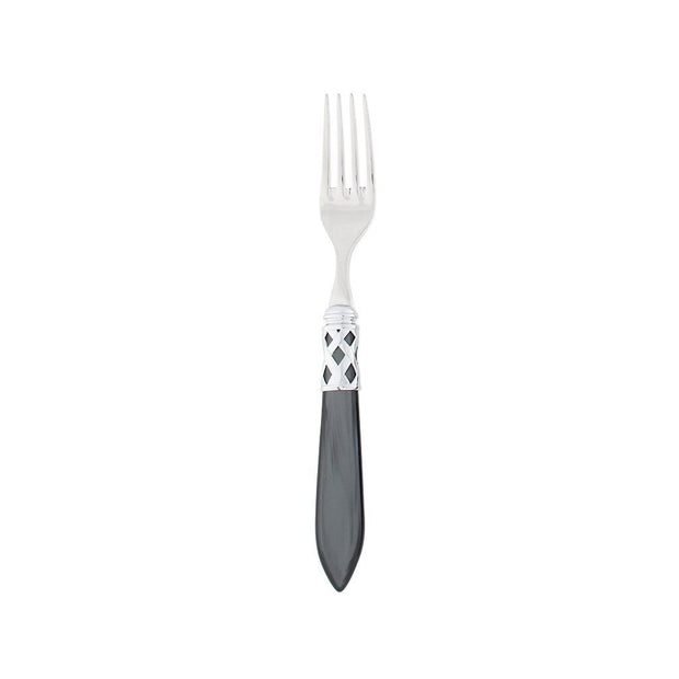 Vietri Aladdin Brilliant Salad Fork Dinnerware Vietri Charcoal 
