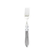 Vietri Aladdin Brilliant Salad Fork Dinnerware Vietri Light Gray 