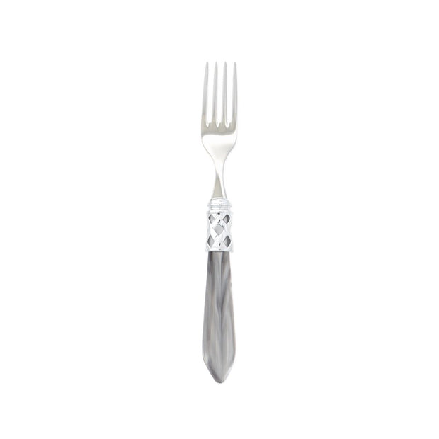 Vietri Aladdin Brilliant Salad Fork Dinnerware Vietri Light Gray 