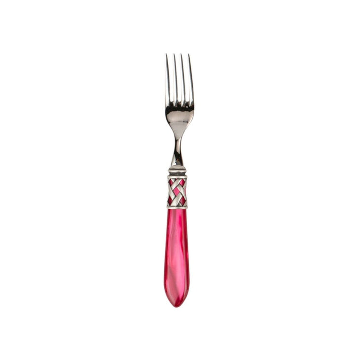 Vietri Aladdin Antique Salad Fork Flatware Vietri Raspberry 