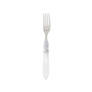 Vietri Aladdin Brilliant Salad Fork Dinnerware Vietri White 