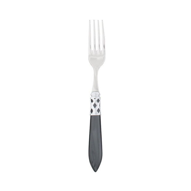 Vietri Aladdin Brilliant Place Fork Dinnerware Vietri Charcoal 