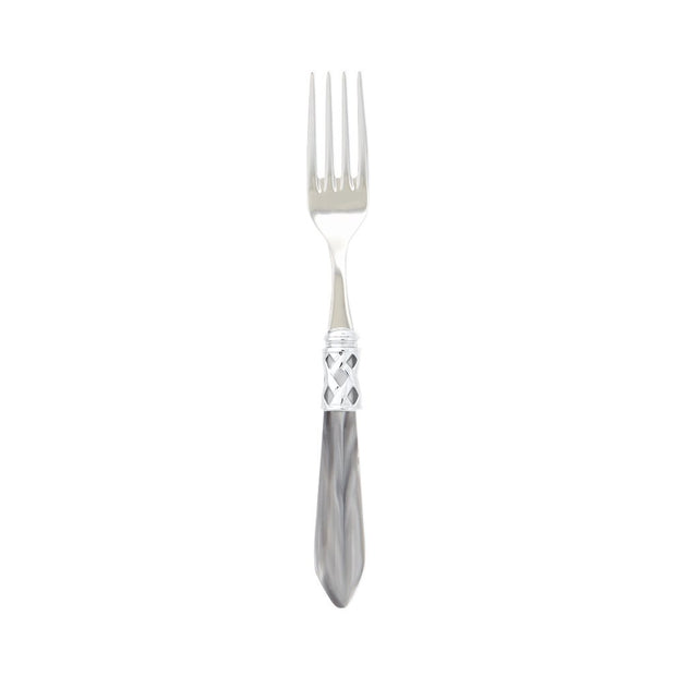 Vietri Aladdin Brilliant Place Fork Dinnerware Vietri Light Gray 