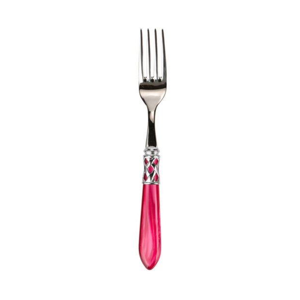 Vietri Aladdin Brilliant Place Fork Flatware Vietri Raspberry 