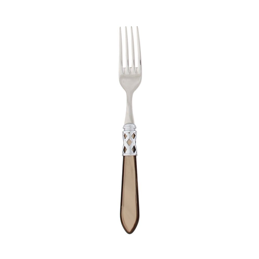 Vietri Aladdin Brilliant Place Fork Dinnerware Vietri Taupe 