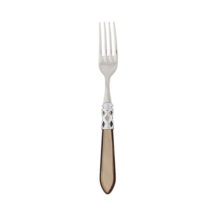 Vietri Aladdin Brilliant Place Fork Dinnerware Vietri Taupe 