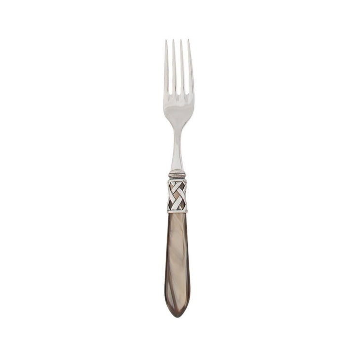 Vietri Aladdin Antique Place Fork Dinnerware Vietri Taupe 