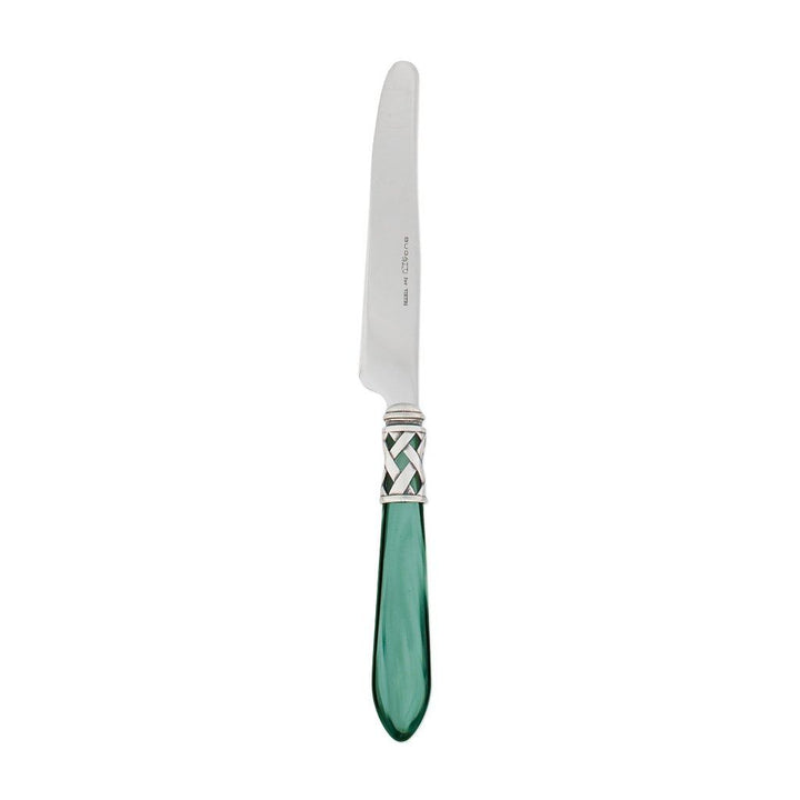 Vietri Aladdin Antique Place Knife Dinnerware Vietri Green 