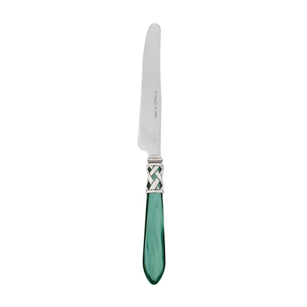 Vietri Aladdin Antique Place Knife Dinnerware Vietri Green 
