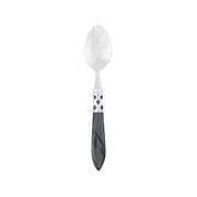 Vietri Aladdin Brilliant Place Spoon Dinnerware Vietri Charcoal 