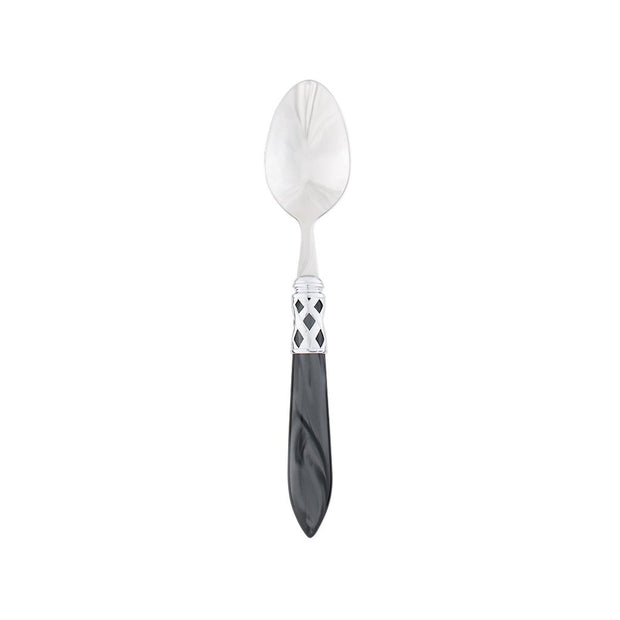 Vietri Aladdin Brilliant Place Spoon Dinnerware Vietri Charcoal 