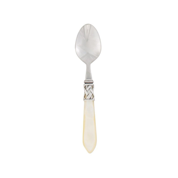 Vietri Aladdin Antique Place Spoon Dinnerware Vietri Ivory 